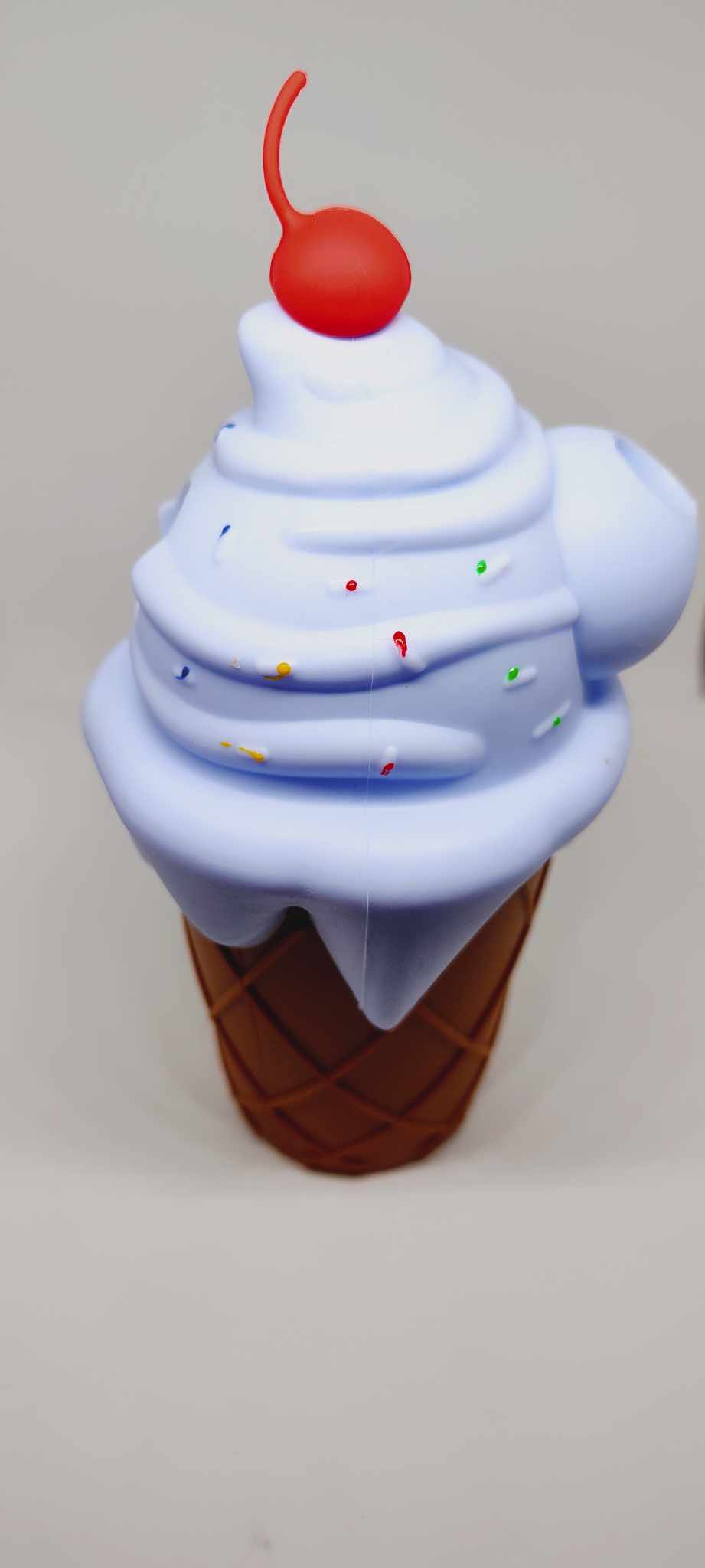 Silicone Ice Cream Cone Water Pipe