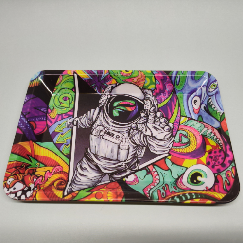 Astronaut Rolling Tray - Flies High